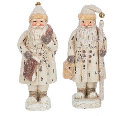 Winter Frost Santa Figurine