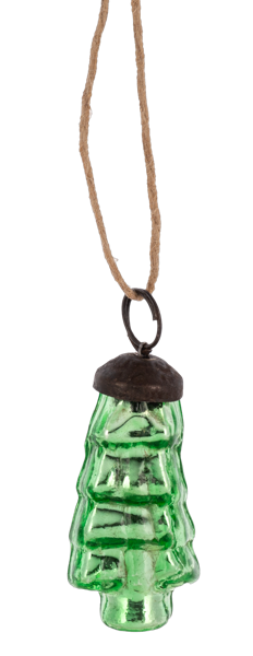 Green Pine Tree Ornament