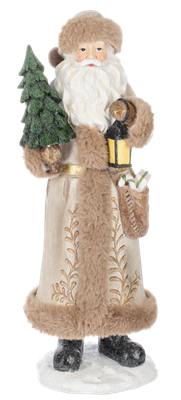 Sandstone Santa Figurine Tree