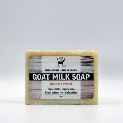Bates Family Farm Goat Milk Soap Georgia Peach
