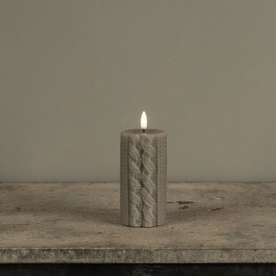 Sweater 3D Flame LED Candle 5"