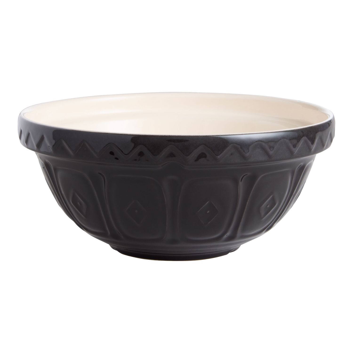 Black Size 12 Mixing Bowl 11.75 | Mason Cash