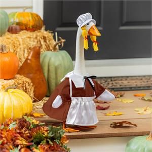 Giddy the Goose, Harvest Pilgrim Thanksgiving Fall Outfit