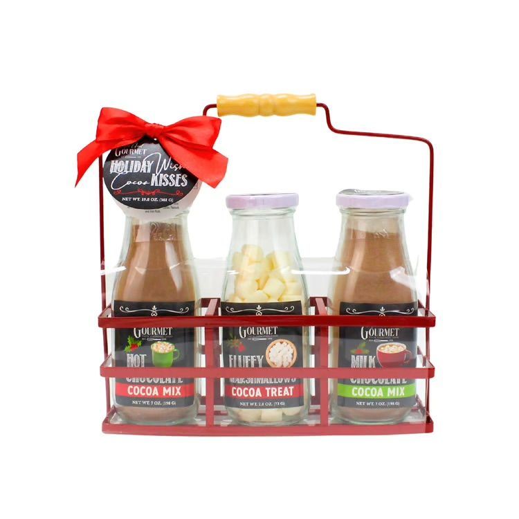 3 Part Wire Rack Hot Chocolate Set