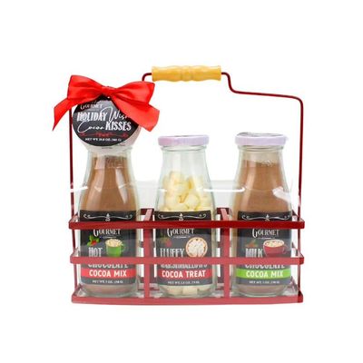 3 Part Wire Rack Hot Chocolate Set