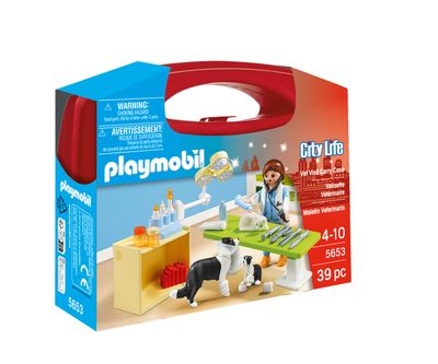 Playmobil Vet Visit Carry Case