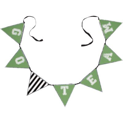 Go Team Football Party Pennant Banner