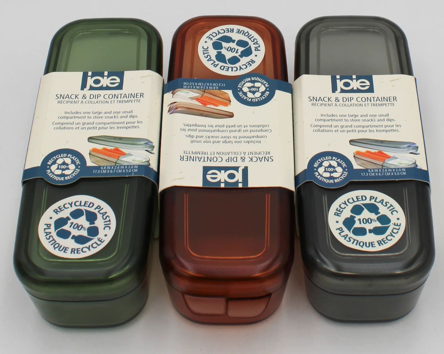 Joie Brand Travel Snack Container 6.8in x 2.6in
