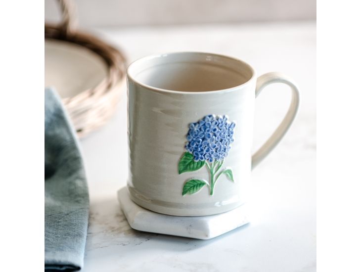 Blue Hydrangea Mug