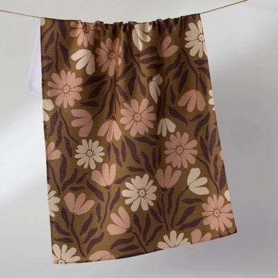 Sweet Meadowlane Geometry Tea Towel