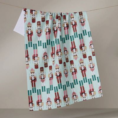 Nutcracker March Geometry Tea Towel