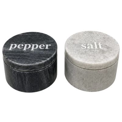 Thirstystone Marble Salt Pinch Bowl with Lid