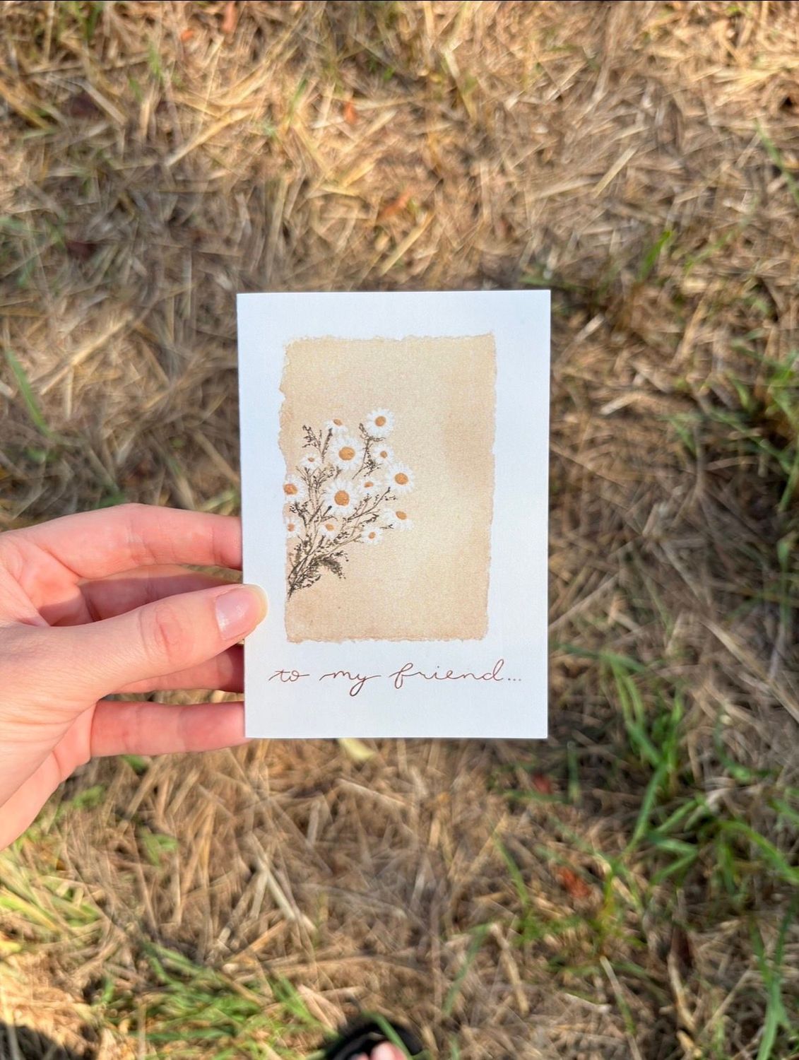 To My Friend Card