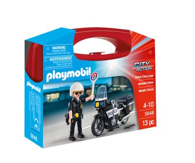 Playmobil Police Carry Case