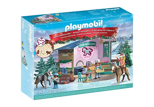 Playmobil Advent Calendar: Christmas at the Rider Cafe