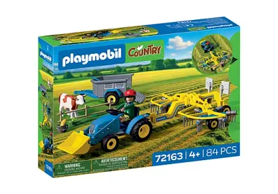 Playmobil Small Tractor &amp; Hay Swather