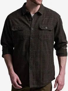 KUHL Men's Deviatr™ Shirt-Jac, Color: Dark Roast, Size: M