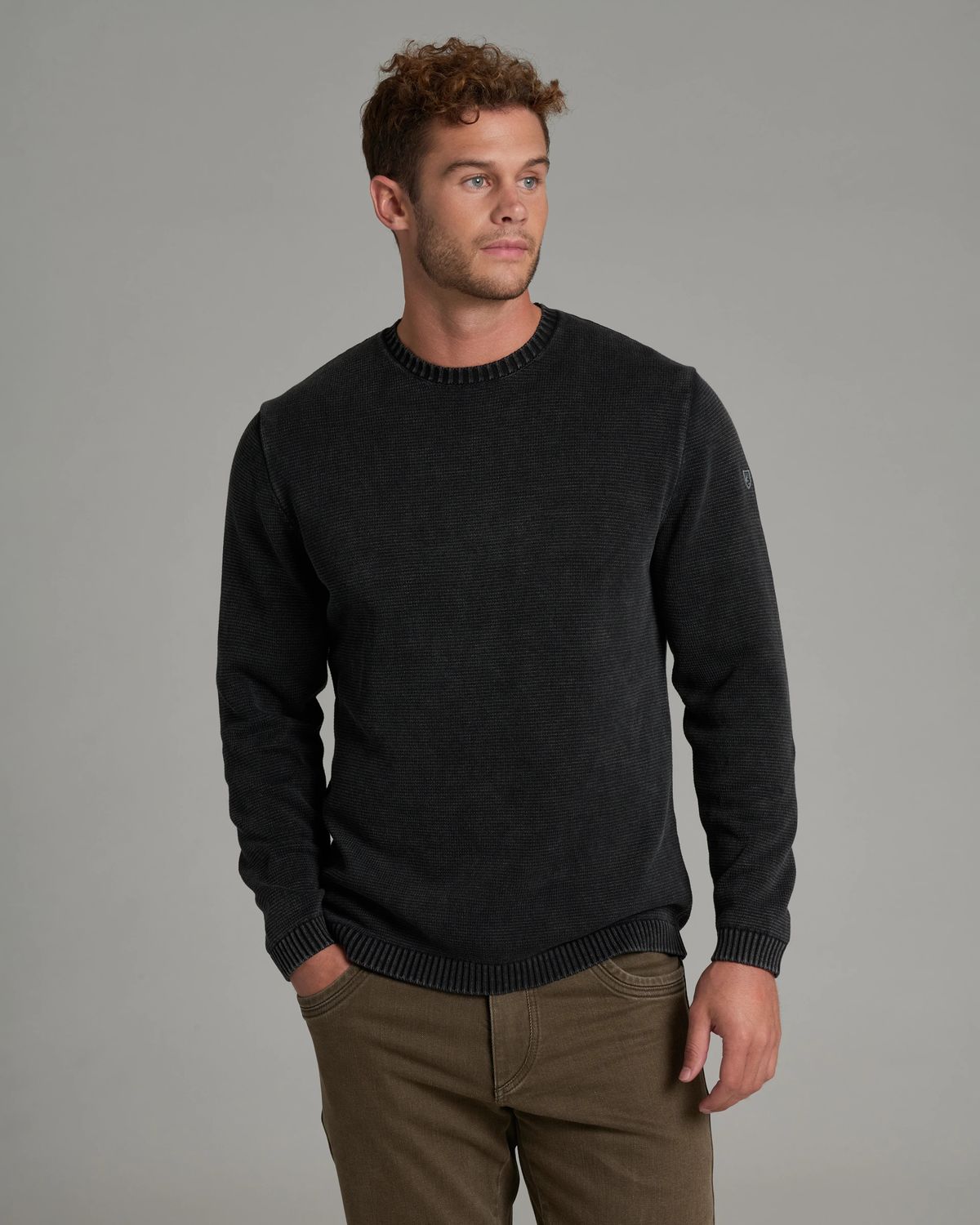 KUHL Men’s Motive Sweater, Color: Raven, Size: M