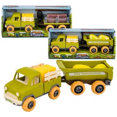 Farm Truck STEM Toy Truck &amp; Wagon