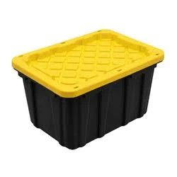 Sterilite Mini Tiny Tote Storage Bin Yellow Lily