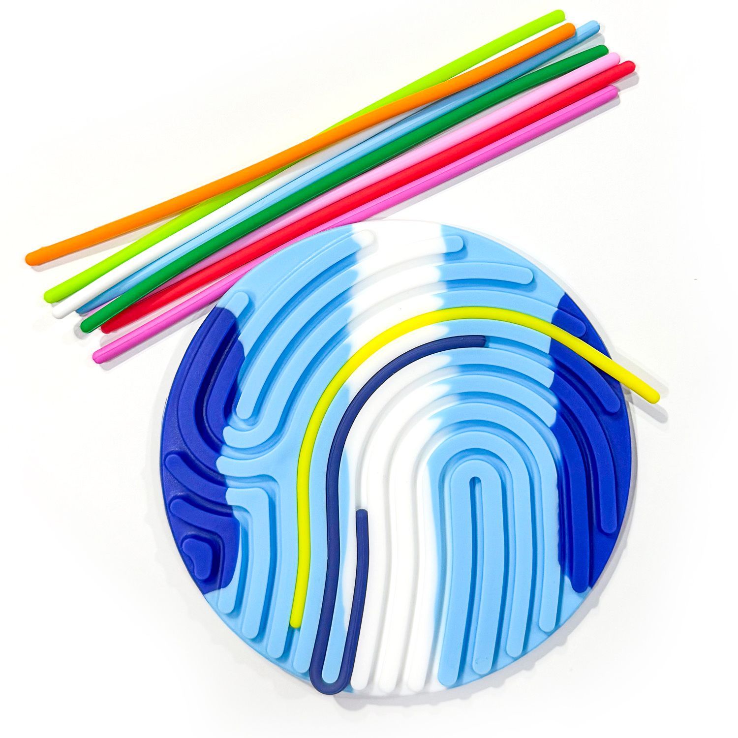 Round Silly Tube, Blue