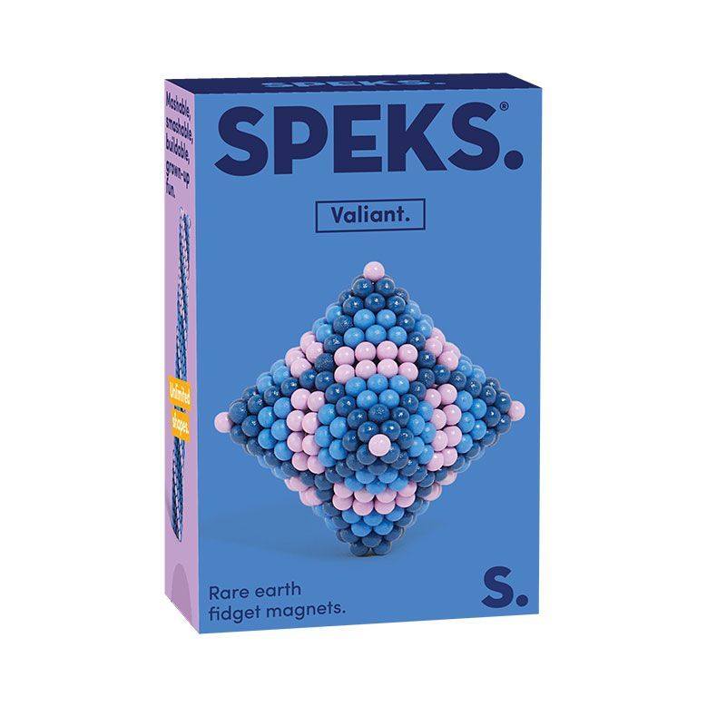 Speks Mini Magnet Balls - Bold, Color: Blue