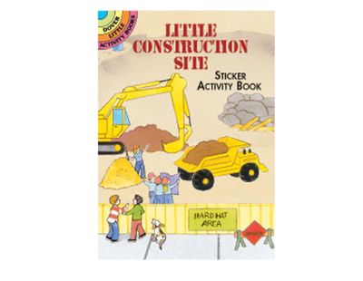 Little Activity Book - Little Construction Site Sticker
