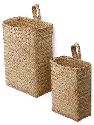 Seagrass Hanging Basket SM