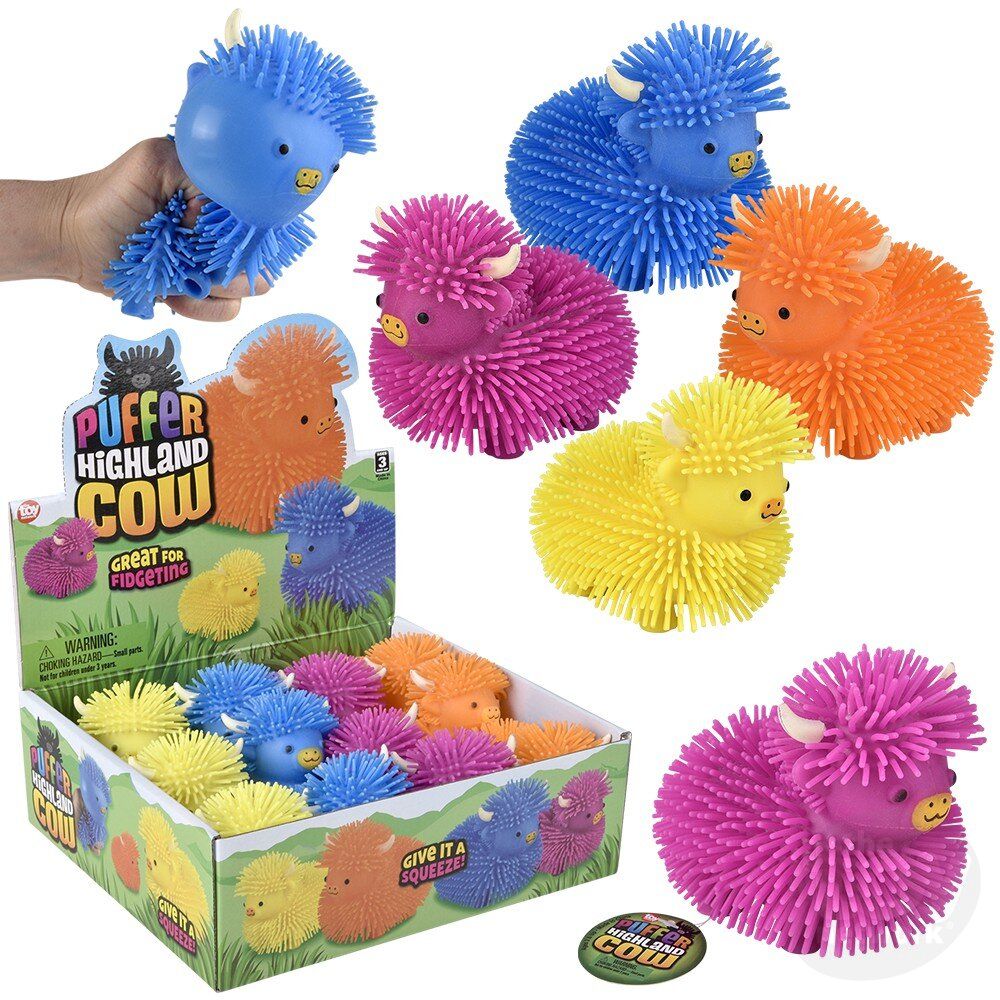 Highland Cow Puffer Assorted