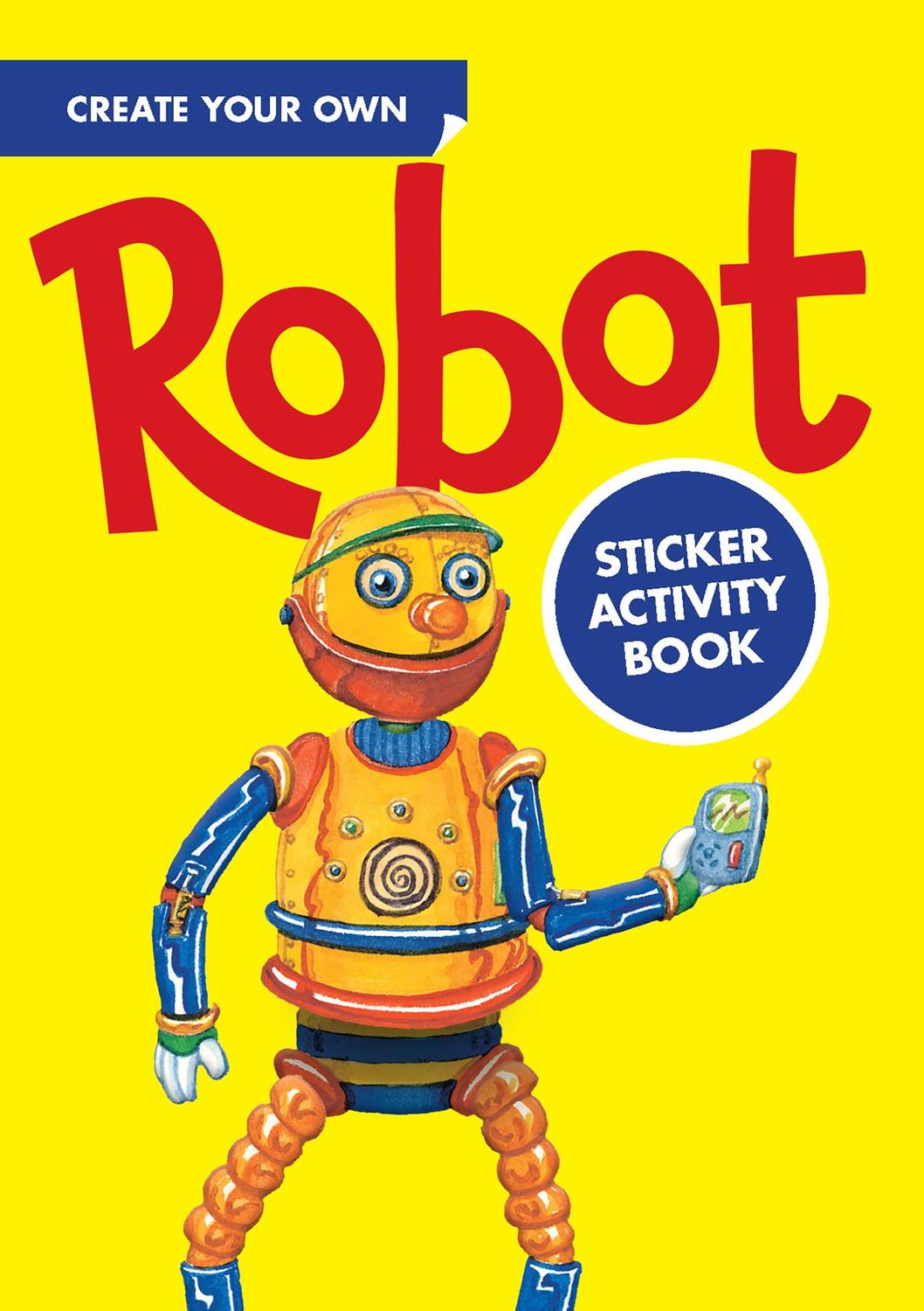 Little Activity Book - CYO Robot Sticker