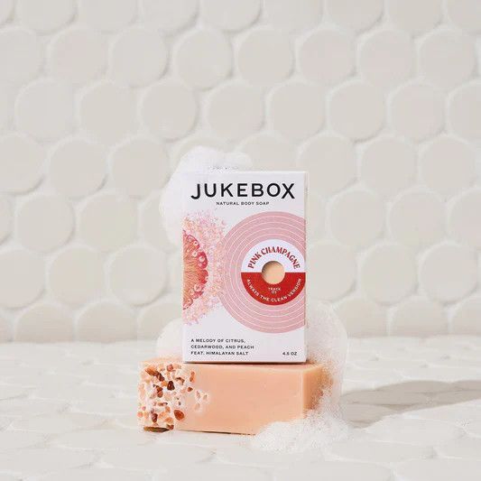Jukebox Bar Soap Pink Champagne