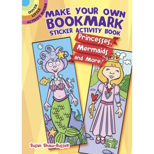 Little Activity Book - MYO Bookmark Princess/Mermaid