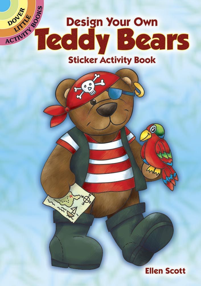 Little Activity Book - Teddy Bears Stickers