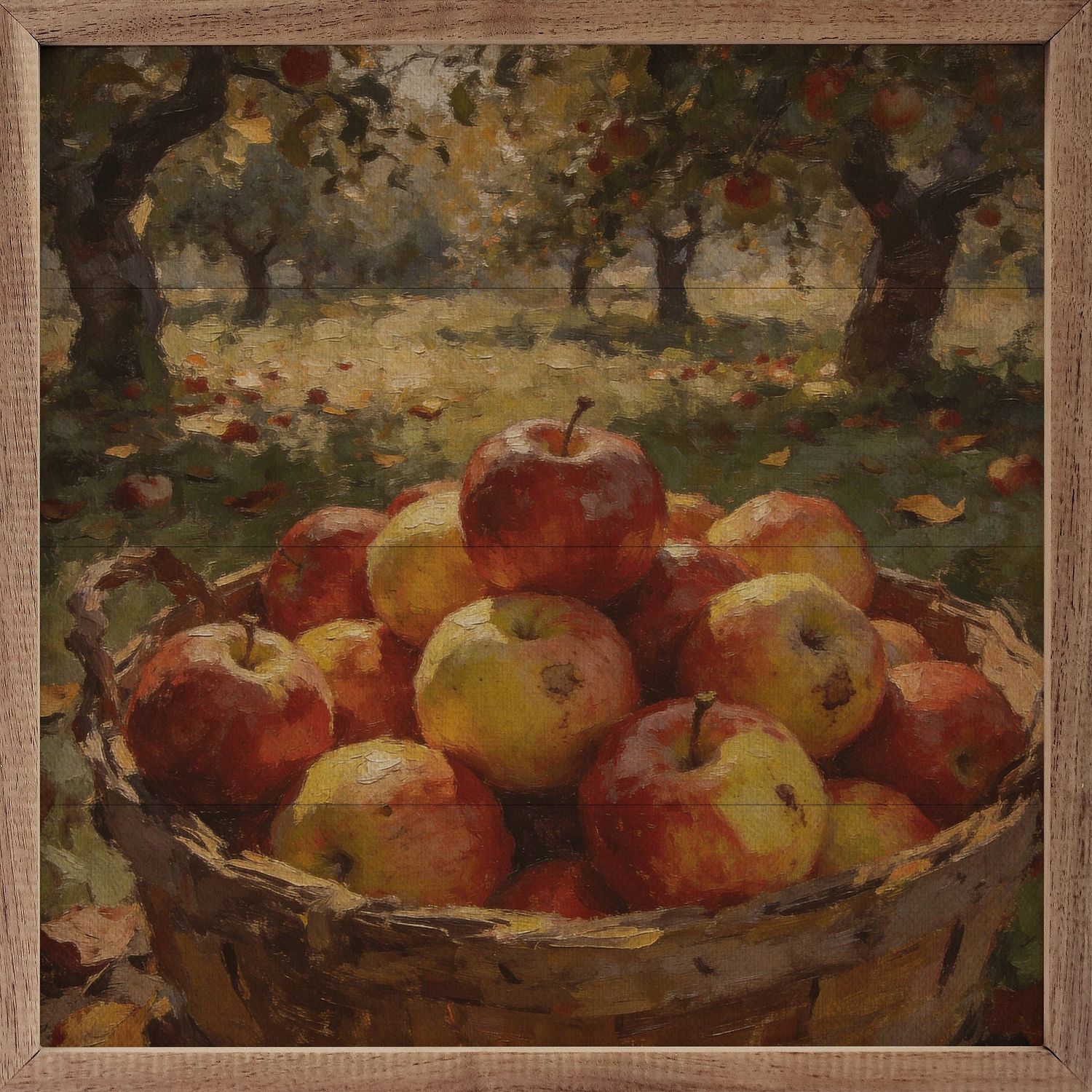 Bushel Of Apples, Size: 4x4