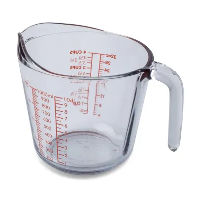 Glass 4 Cup Measuring Cup