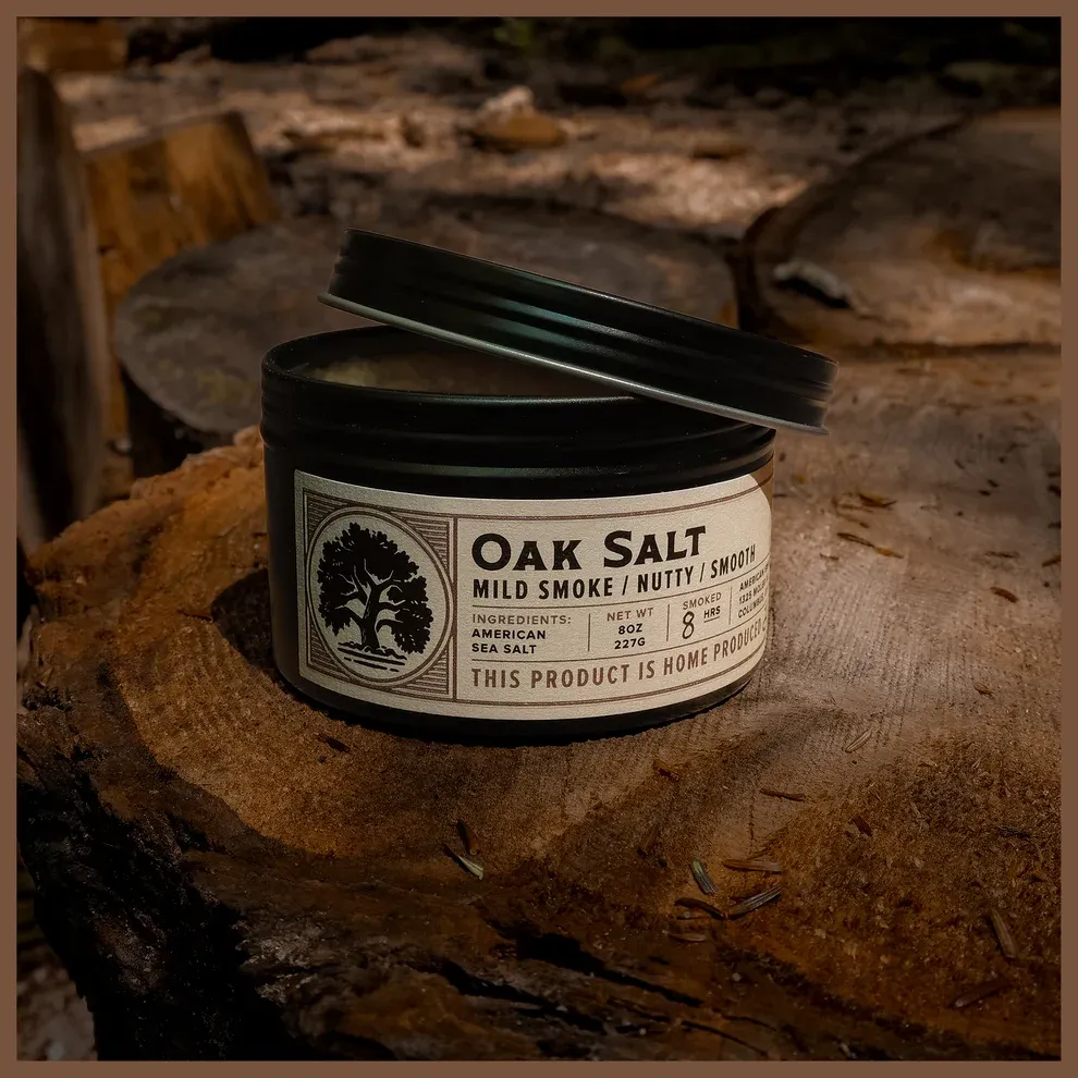 Oak Smoked Salt