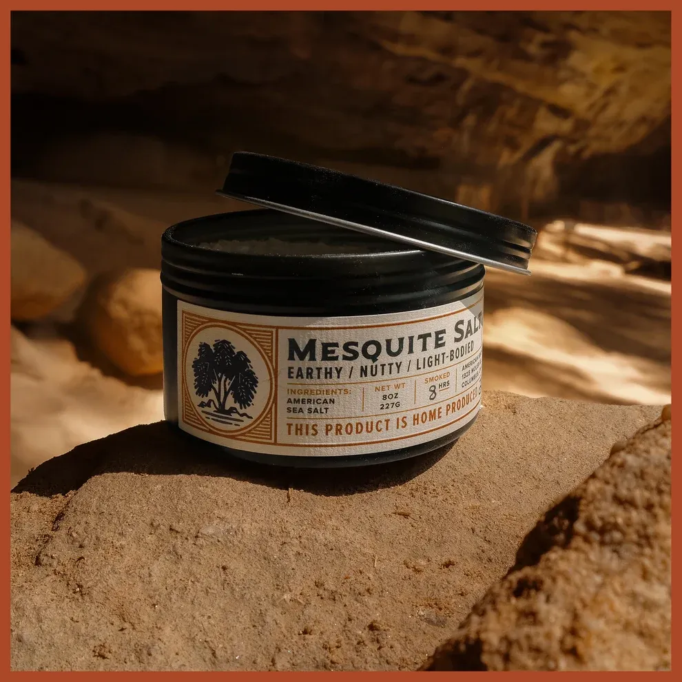 Mesquite Smoked Salt