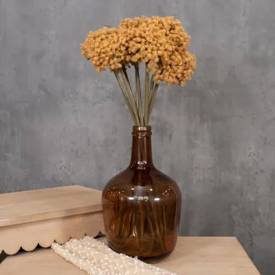 48 × 25" BROWN BUDDING FLOWER SPRAY