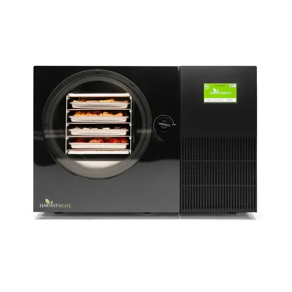 Countertop Pro Freeze Dryer 4 Tray w/ Mylar Starter Kit, Color: Black