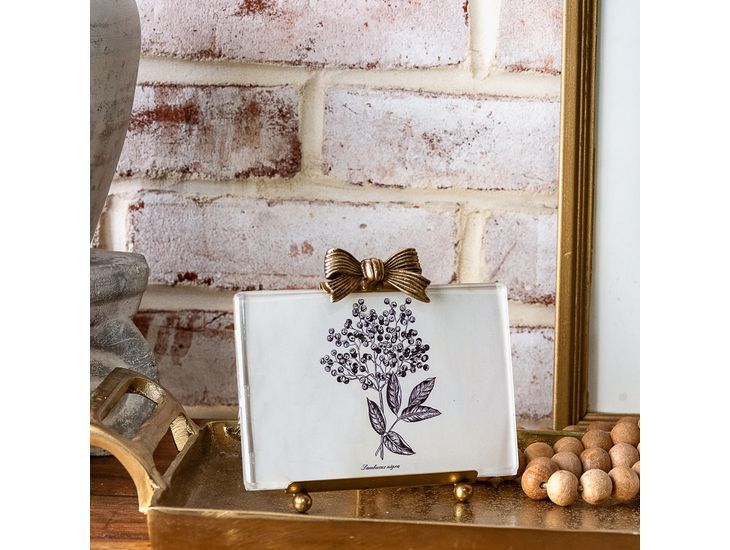 5" Bow Iron Photo Frame