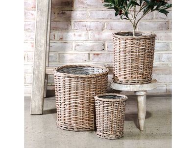 Grey Willow Basket