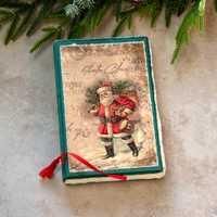 SANTA CLAUSE DECORATIVE BOOK JOURNAL