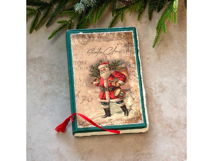 9" Santa Clause Decorative Journal