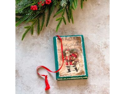 6" Santa Clause Journal