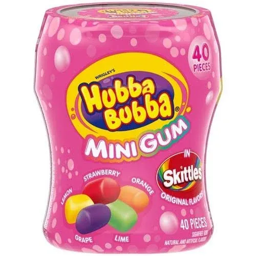 Hubba Bubba Skittles Sugar Free Gum
