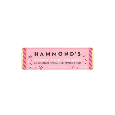 Hammond's Candy Cane Crunch Chocolate Bar