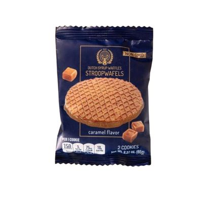 Dutch Waffle Company Authentic Caramel Stroopwafels 2-Pack