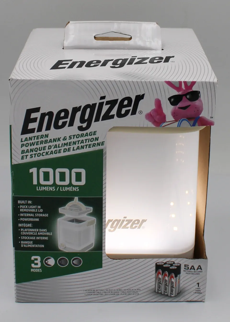 Energizer Power Bank and Storage Lantern