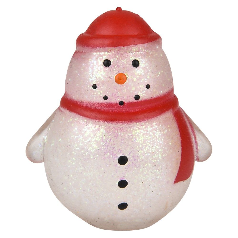 2.25" SQUISH STICKY SNOWMAN