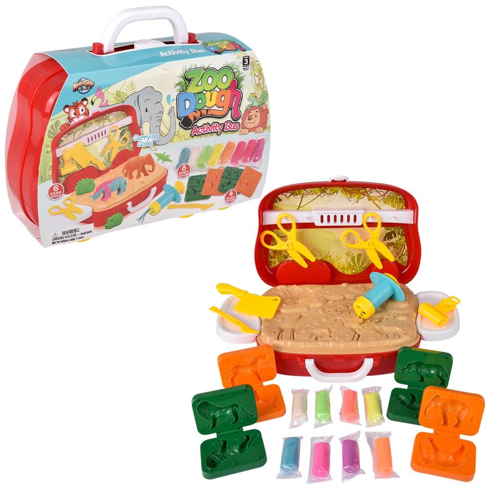CREATIVE DOUGH ZOO MOBILE PLAYSET